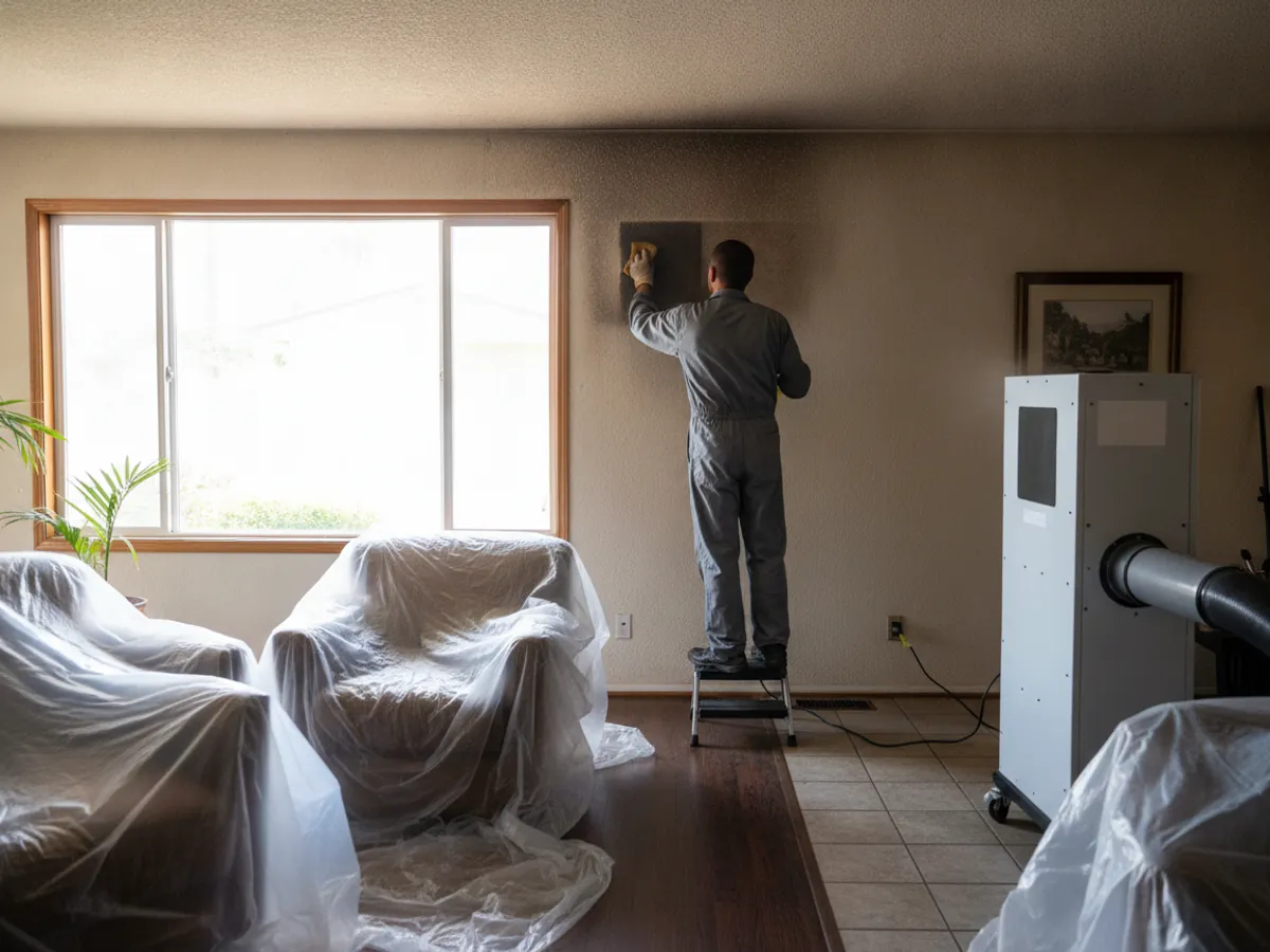 Fire & Smoke Damage Restoration in Van Nuys